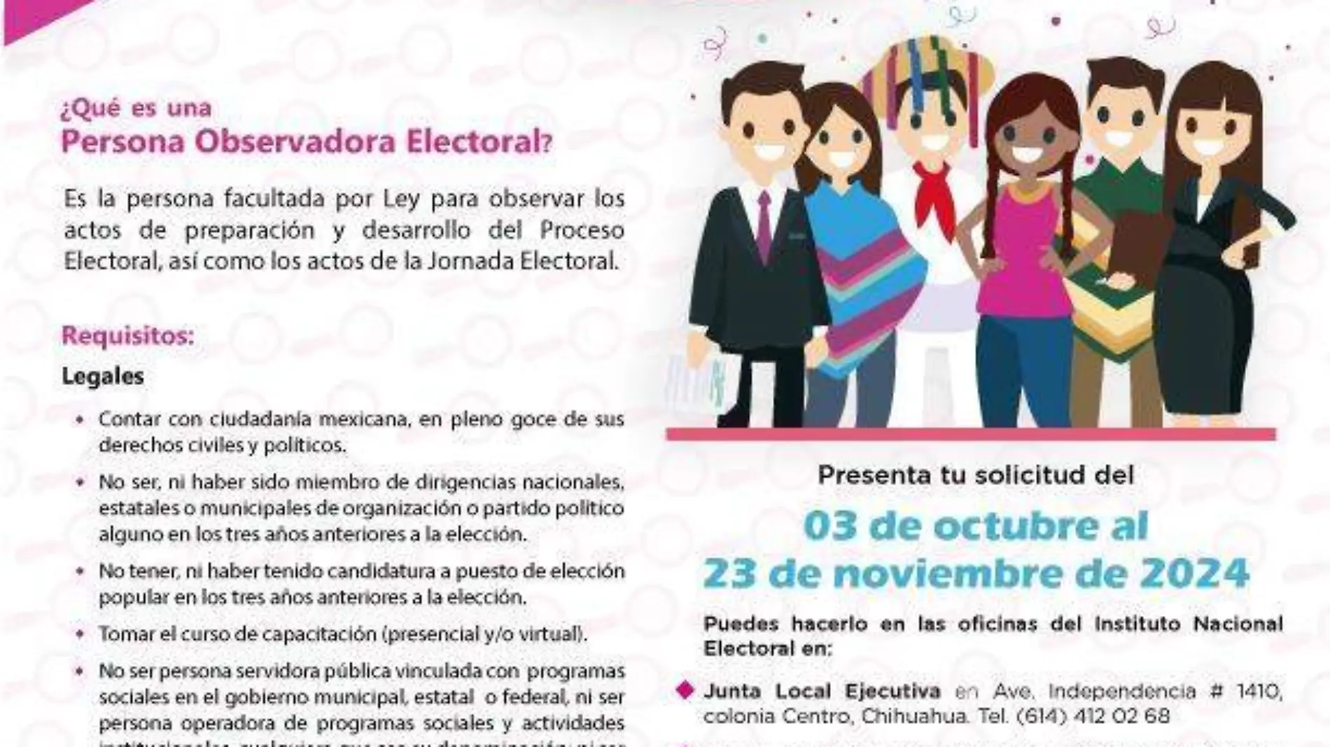 CONVOCATORIA OBSERVADOR ELECTORAL